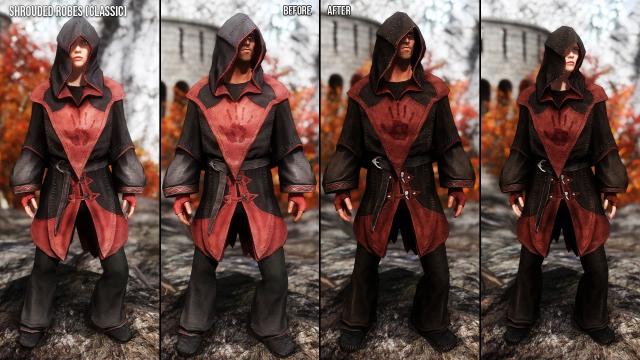 Dark Brotherhood Armors Retexture SE for Skyrim SE-AE