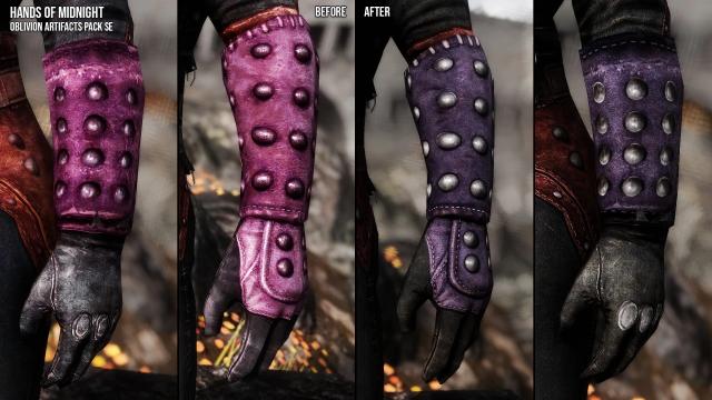 Dark Brotherhood Armors Retexture SE for Skyrim SE-AE