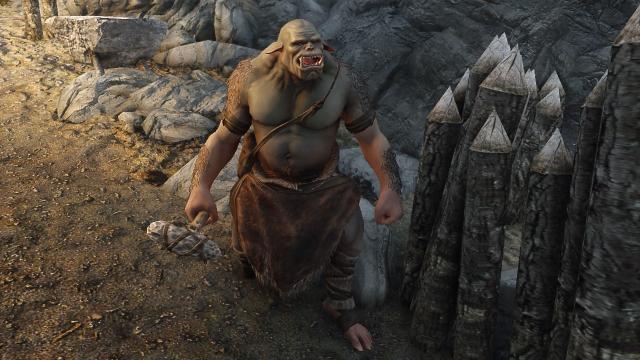 Ogres SE for Skyrim SE-AE