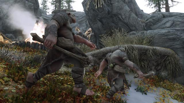 Ogres SE for Skyrim SE-AE