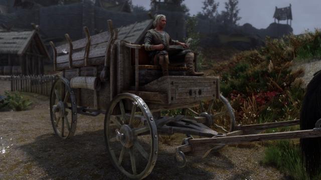 WiZkiD Carriages - 2к/4к візки для Skyrim SE-AE