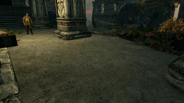 Бетонна дорога Маркарта / Markarth Concrete Walkways для Skyrim SE-AE