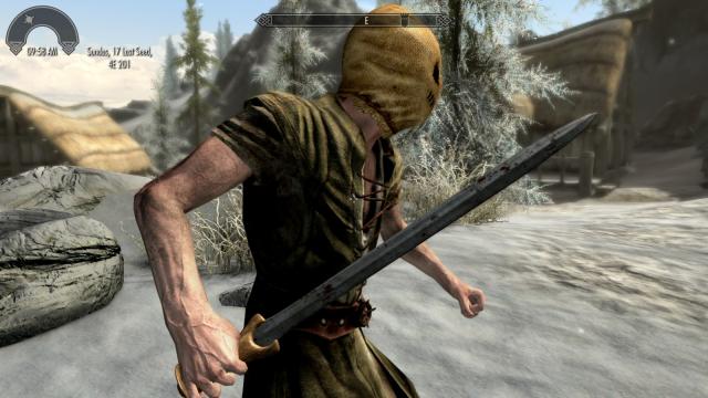 Ancient Bronze and Iron Sword - for Skyrim SE-AE