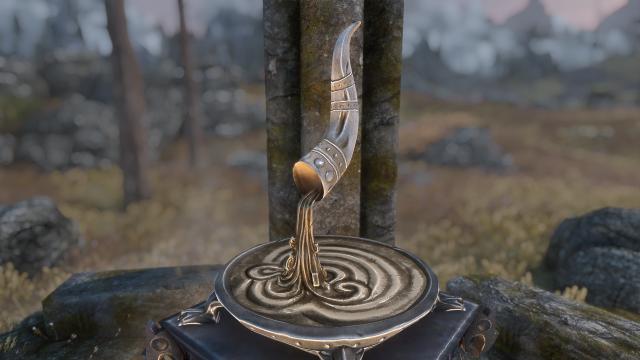 HD Святилища Девяти / Remiros' Shrines HD для Skyrim SE-AE