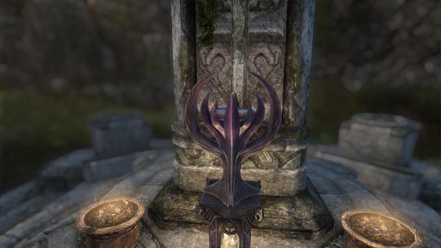 HD Святилища Девяти / Remiros' Shrines HD для Skyrim SE-AE