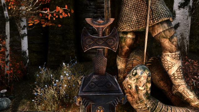 HD Святилища Девяти / Remiros' Shrines HD для Skyrim SE-AE