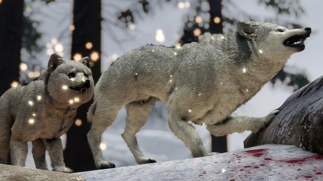 Вовки Скайріма / Wolves of Skyrim для Skyrim SE-AE