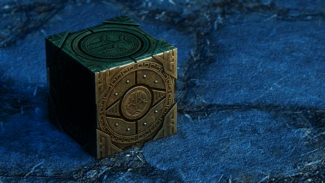 JS Dwemer Puzzle Cube SE для Skyrim SE-AE