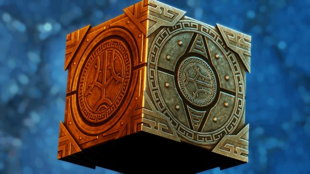JS Dwemer Puzzle Cube SE для Skyrim SE-AE