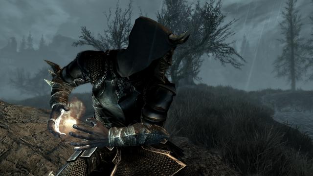Красивая маска Клавикуса / Masque of Clavicus Vile для Skyrim SE-AE