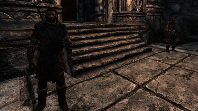 Стражники без закритих шоломів / No Guard Helmets (SE) для Skyrim SE-AE