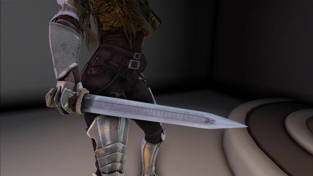 The Sword of the True Son of Skyrim for Skyrim SE-AE