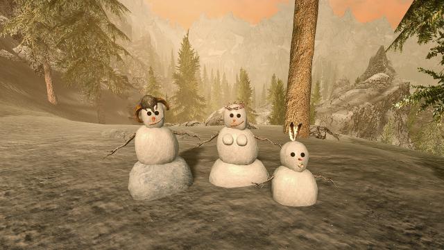 Snow People for Skyrim SE-AE
