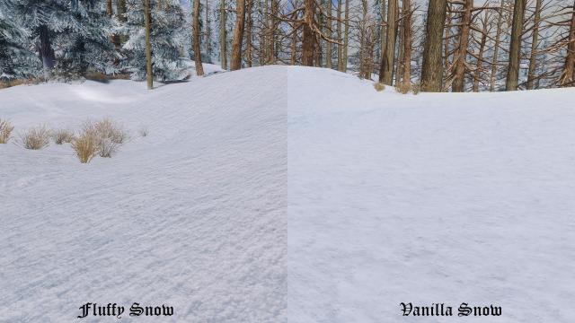 Fluffy Snow -