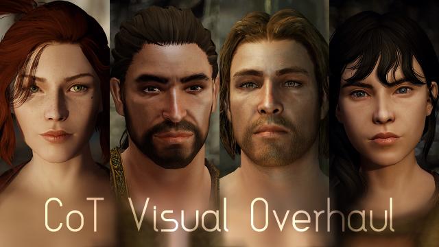 CoT - Переробка зовнішності персонажів / Citizens of Tamriel Visual Overhaul