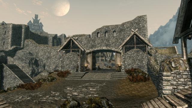 Відкриті міста Скайріма / Open Cities Skyrim - SSE для Skyrim SE-AE