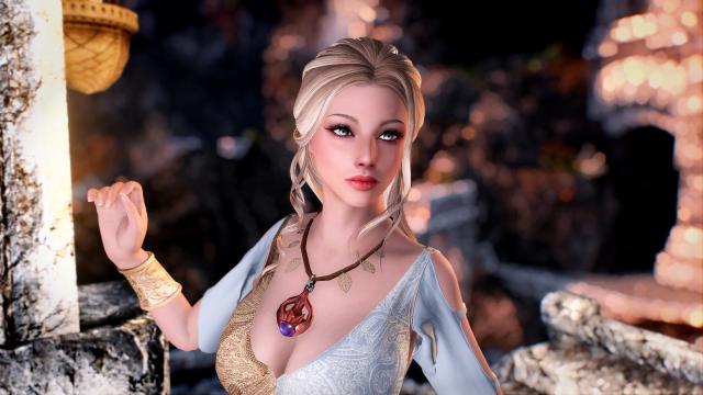 Сенна / GLAM Senna для Skyrim SE-AE