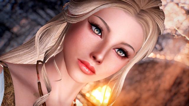 Сенна / GLAM Senna для Skyrim SE-AE