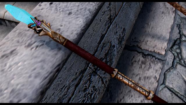 HD Посохи ілюзії / Illusion Staff HD - SE для Skyrim SE-AE