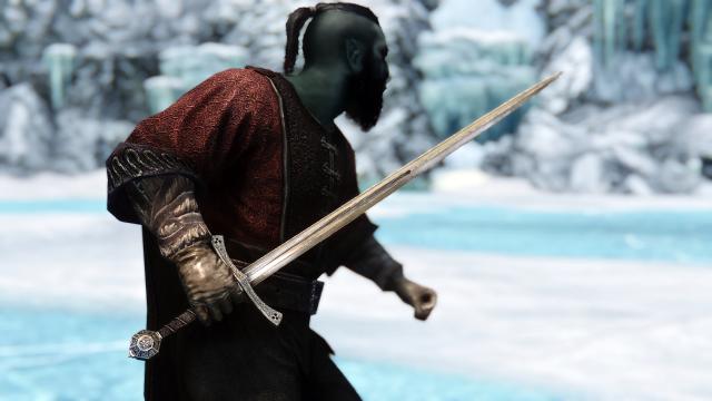 Меч Радцига Кобили / Radzig Longsword SE для Skyrim SE-AE