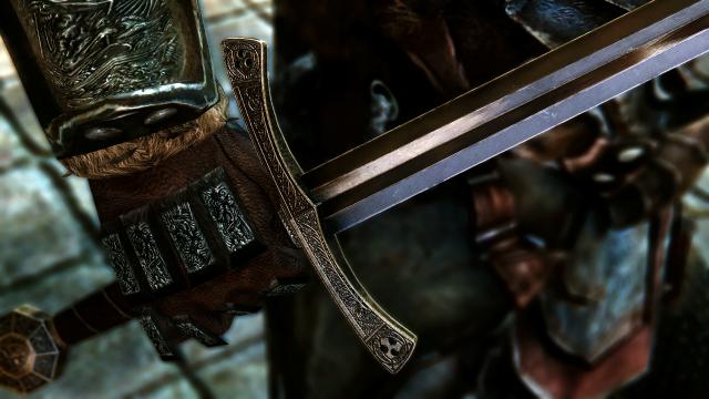 Меч Радцига Кобили / Radzig Longsword SE для Skyrim SE-AE