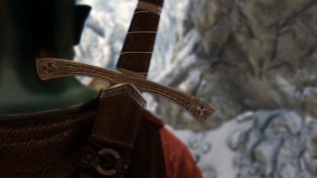 Меч Радцига Кобили / Radzig Longsword SE для Skyrim SE-AE