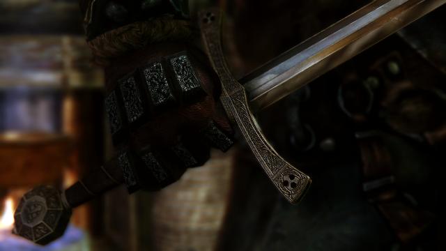 Меч Радцига Кобили / Radzig Longsword SE для Skyrim SE-AE