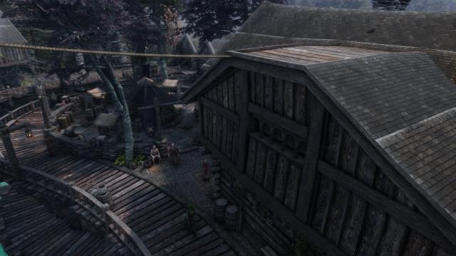 TB's HD Riften Roofs for Skyrim SE-AE