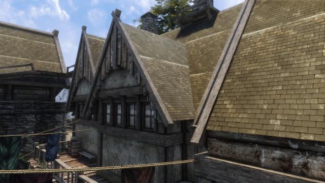 TB's HD Riften Roofs for Skyrim SE-AE