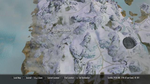 Обитель Довакина / Dovahkin Abode - Player Home для Skyrim SE-AE