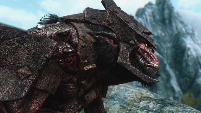 Troll - Тролли Скайрима для Skyrim SE-AE