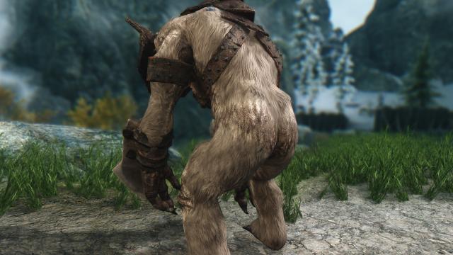 Troll - Тролли Скайрима для Skyrim SE-AE