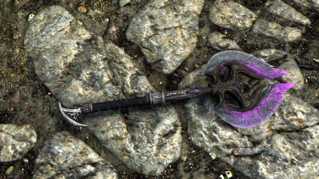 Daedric Glass Weapons - Даедрична скляна зброя для Skyrim SE-AE