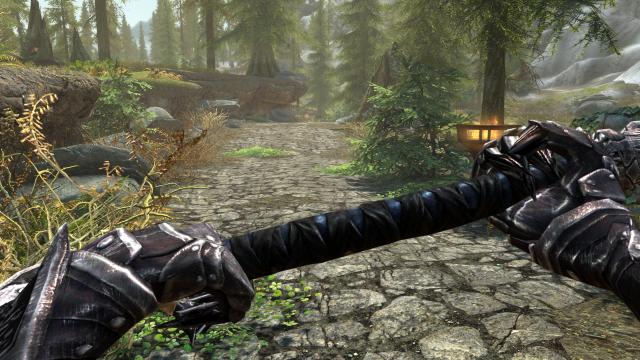 Daedric Glass Weapons - Даедрична скляна зброя для Skyrim SE-AE