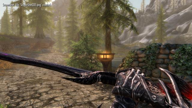 Daedric Glass Weapons - Даедрична скляна зброя для Skyrim SE-AE