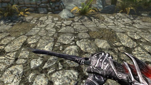 Daedric Glass Weapons - Даедрична скляна зброя для Skyrim SE-AE