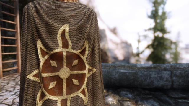 Ретекстур плащів із мода Cloaks Of Skyrim / Cloaks Of Skyrim Retextured SE для Skyrim SE-AE