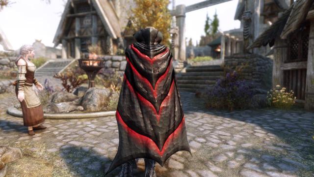 Ретекстур плащів із мода Cloaks Of Skyrim / Cloaks Of Skyrim Retextured SE для Skyrim SE-AE