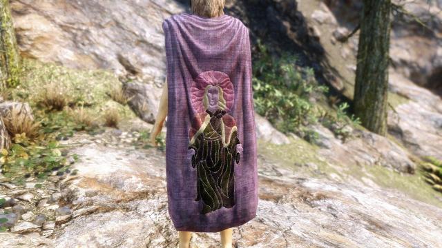 Ретекстур плащів із мода Cloaks Of Skyrim / Cloaks Of Skyrim Retextured SE для Skyrim SE-AE