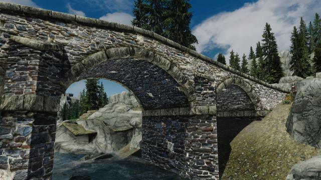 Реалістичні мости 4к / Real Bridges - 4K Bridge Re-texture для Skyrim SE-AE