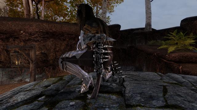 Skeleton Axe для Skyrim SE-AE