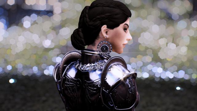 DX Dark Knight Armor - UNP for Skyrim SE-AE