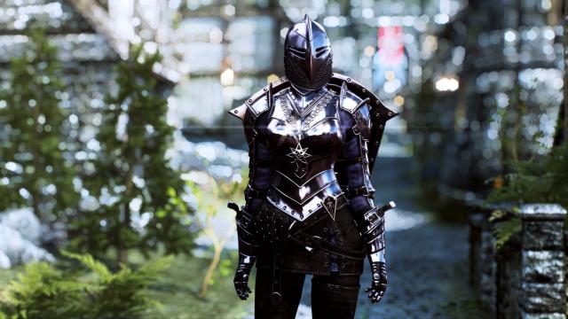 DX Dark Knight Armor - UNP for Skyrim SE-AE