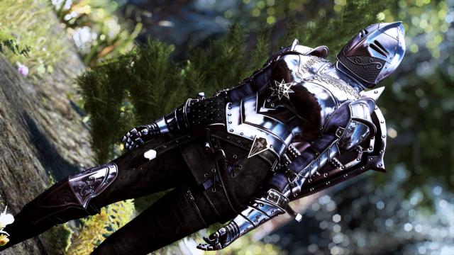DX Dark Knight Armor - UNP for Skyrim SE-AE