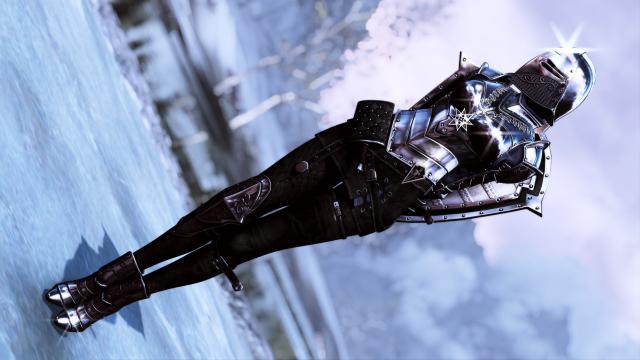 DX Dark Knight Armor - UNP for Skyrim SE-AE