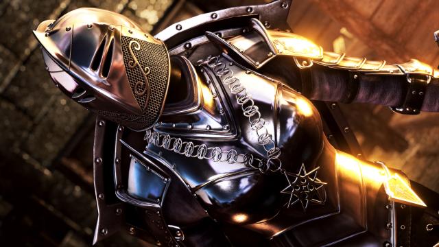 DX Dark Knight Armor - UNP for Skyrim SE-AE