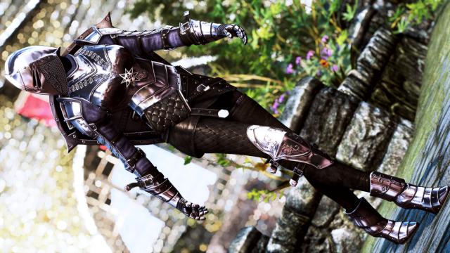 DX Dark Knight Armor - UNP for Skyrim SE-AE