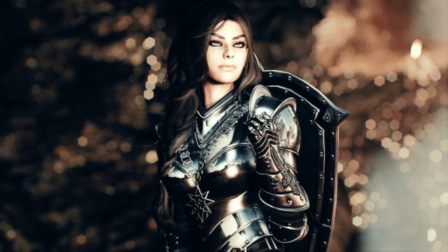 DX Dark Knight Armor - UNP for Skyrim SE-AE