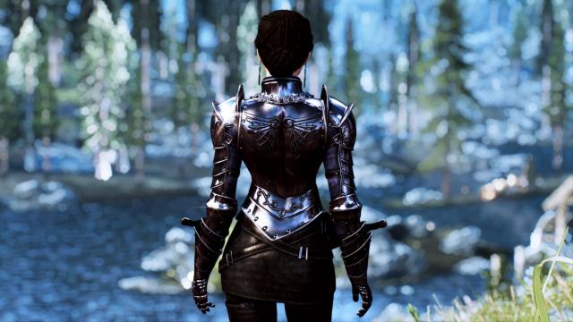 DX Dark Knight Armor - UNP for Skyrim SE-AE