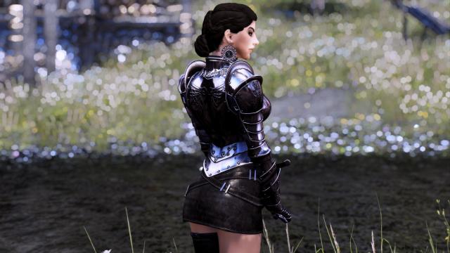 DX Dark Knight Armor - UNP for Skyrim SE-AE